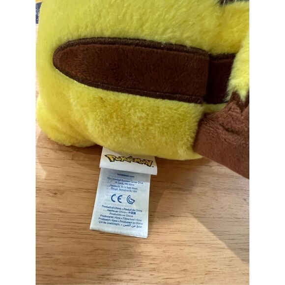 Talking Pokemon Pikachu 17"  Plush Build-A-Bear Nintendo. Tested and works - Picture 5 of 9